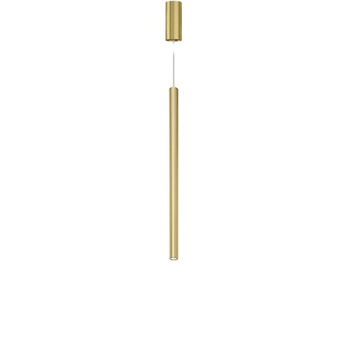 Panzeri+To-Be Ø3 LED 7W 363lm 2700K CRI>90, rippvalgusti, matt messing